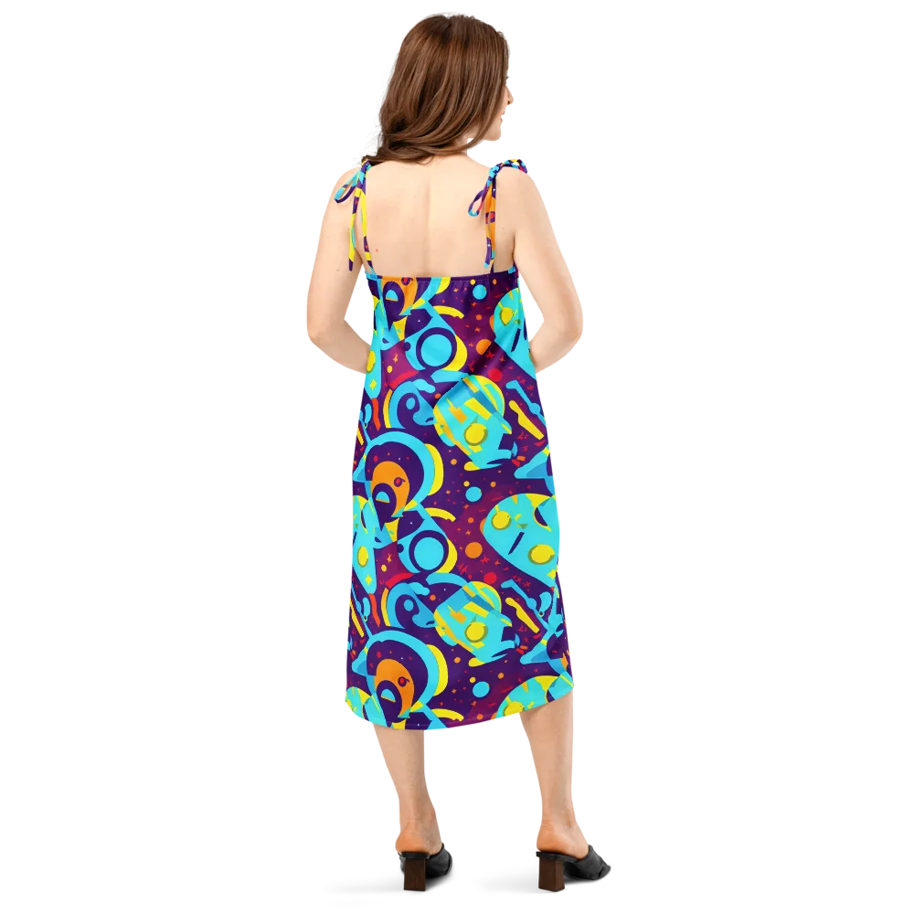 Gerace Geometry on Slip Dress — Back