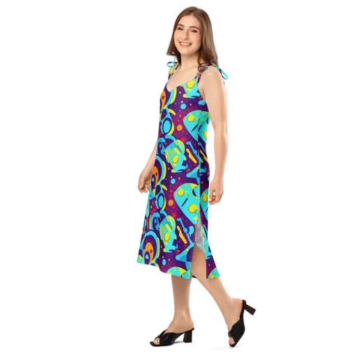 Gerace Geometry on a Slip Dress