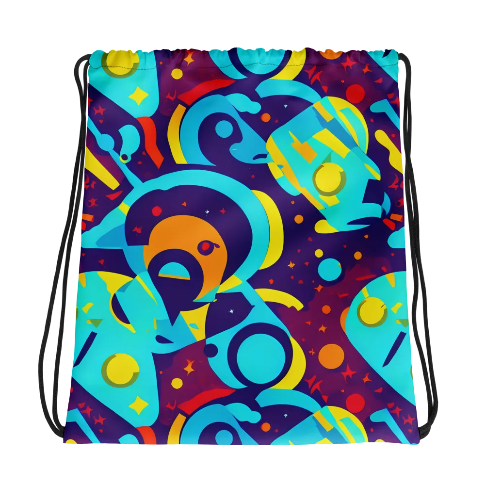 Gerace Geometry on Drawstring Bag — Photo
