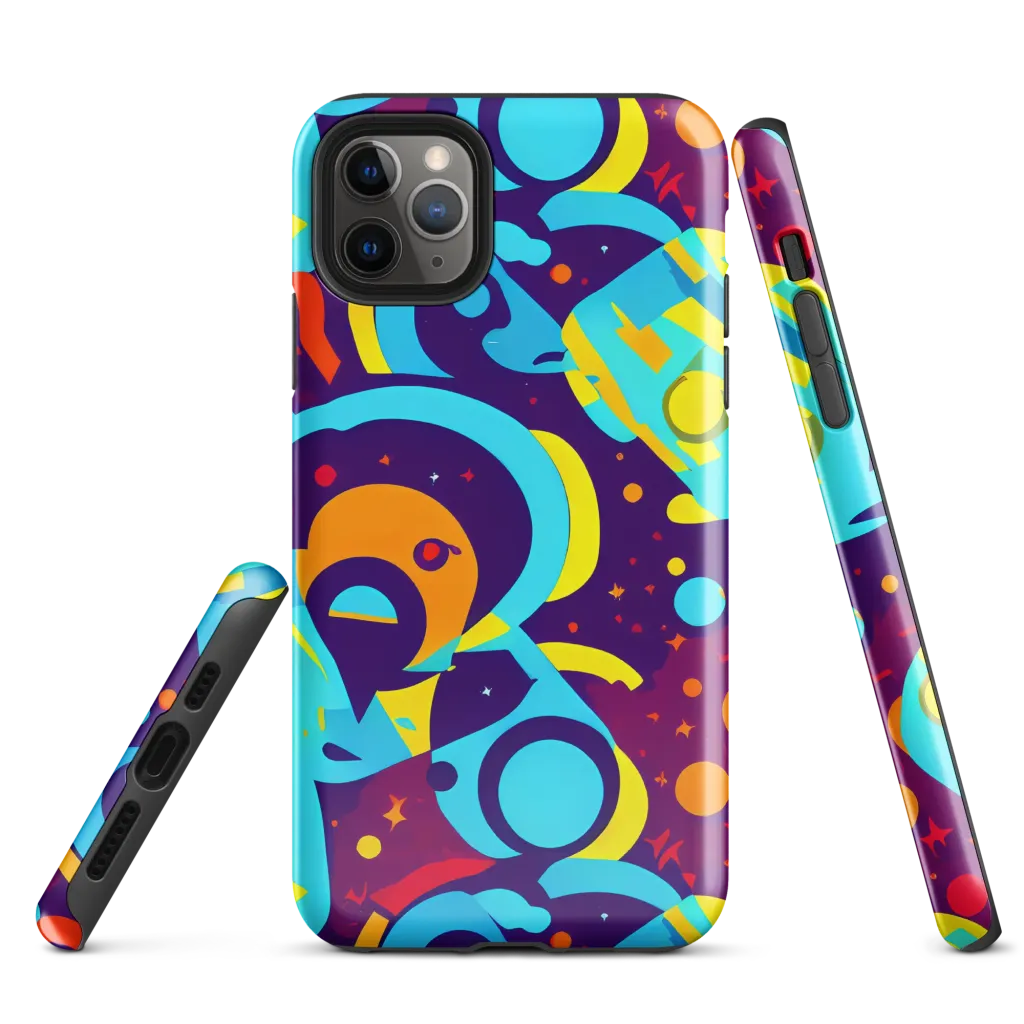 Gerace Geometry on Tough Case for iPhone® — Front