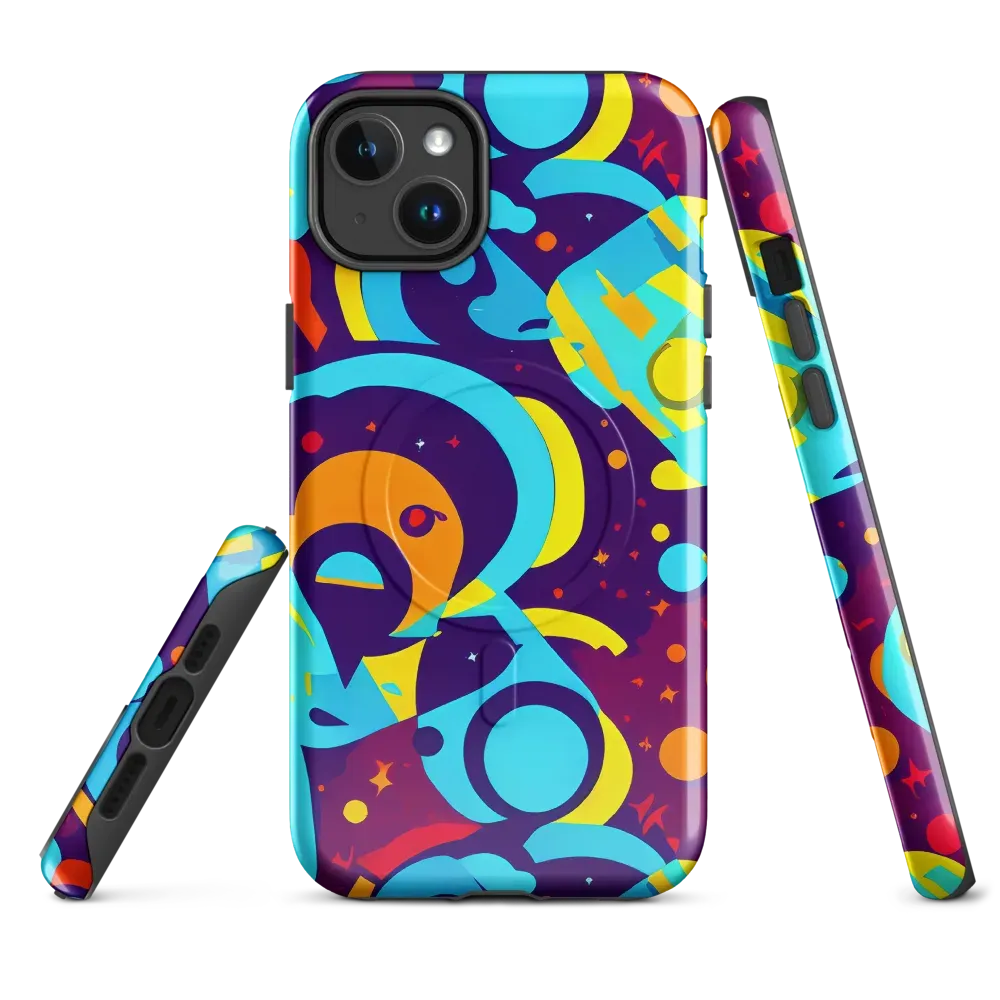 Gerace Geometry on MagSafe Tough Case for iPhone® — Front
