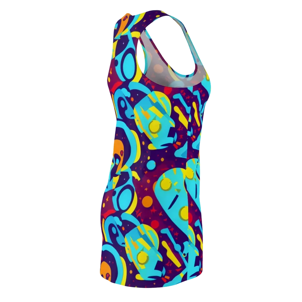 Gerace Geometry on Racerback Dress — Back Side