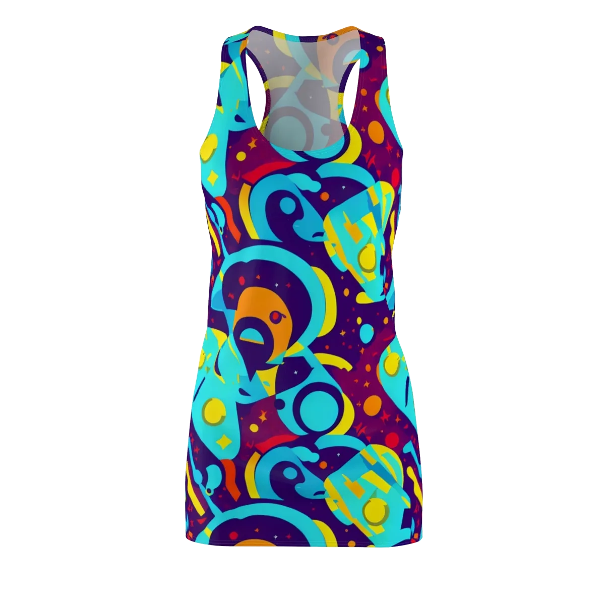 Gerace Geometry on Racerback Dress — Front