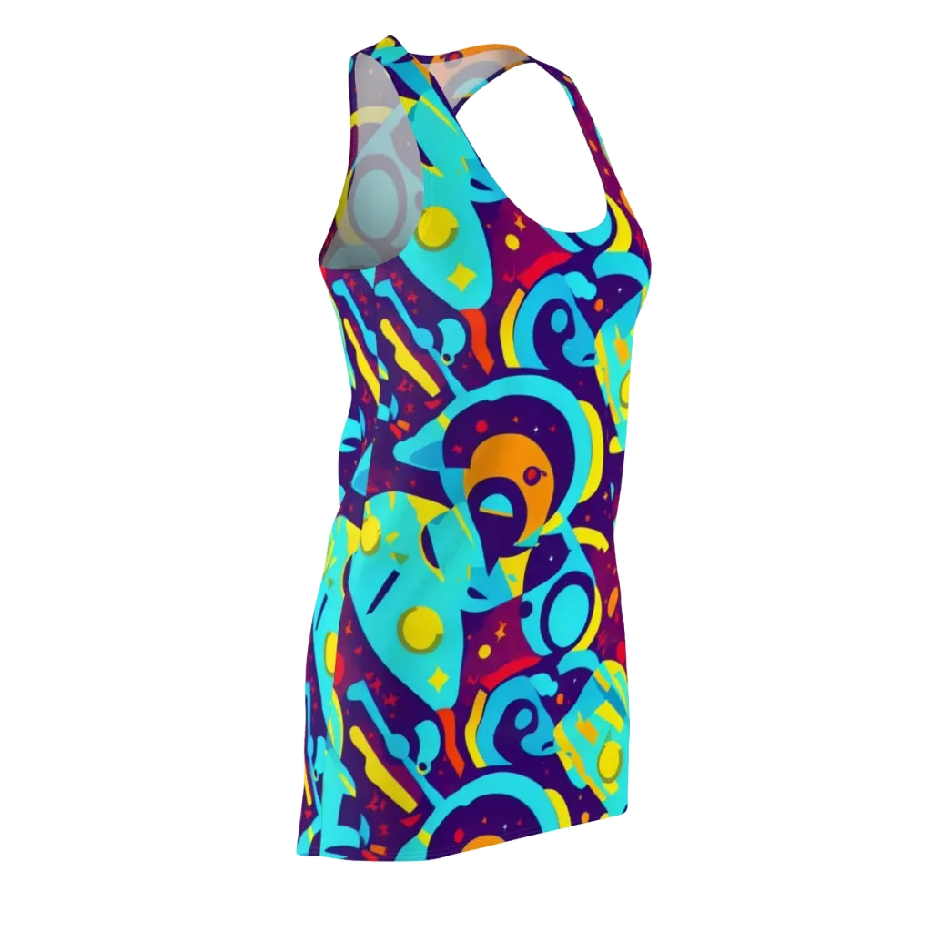 Gerace Geometry on Racerback Dress — Front Side
