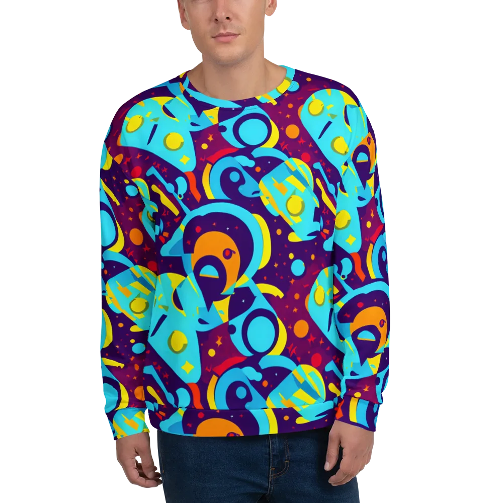 Gerace Geometry on Sweatshirt — Front