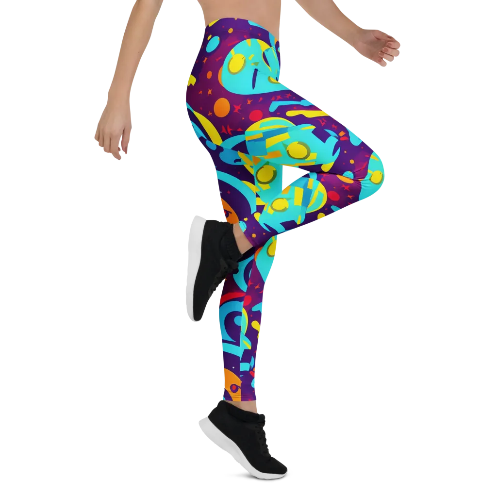 Gerace Geometry on Leggings — Right