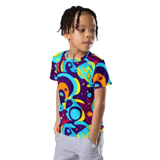 Gerace Geometry on a Kids Crew Neck T-Shirt