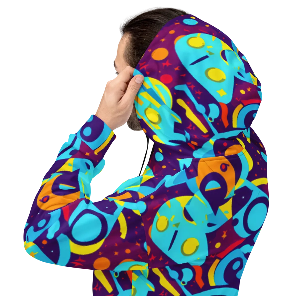 Gerace Geometry on Hoodie — Back