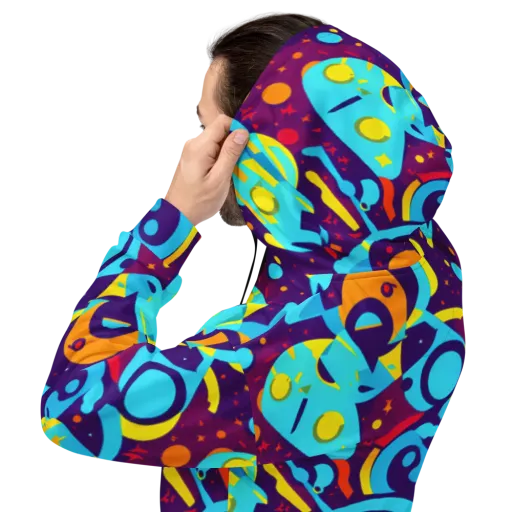 Gerace Geometry on a Hoodie