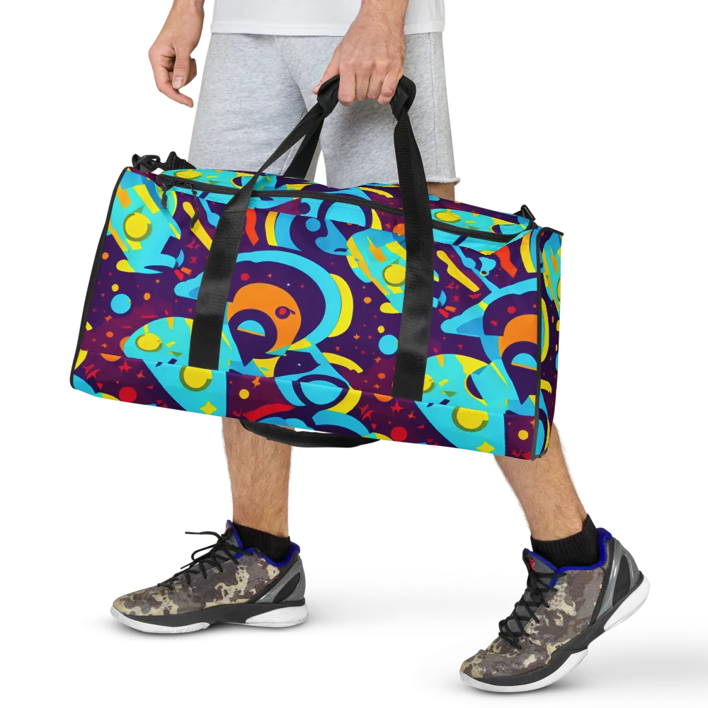 Gerace Geometry on Duffle Bag — Front
