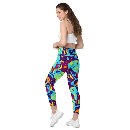 Gerace Geometry on a Leggings with Pockets