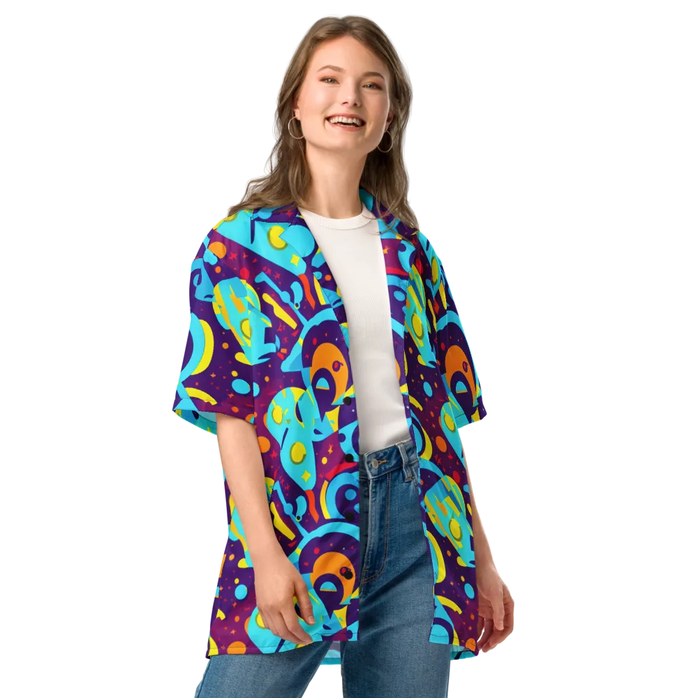 Gerace Geometry on Button Shirt — Front