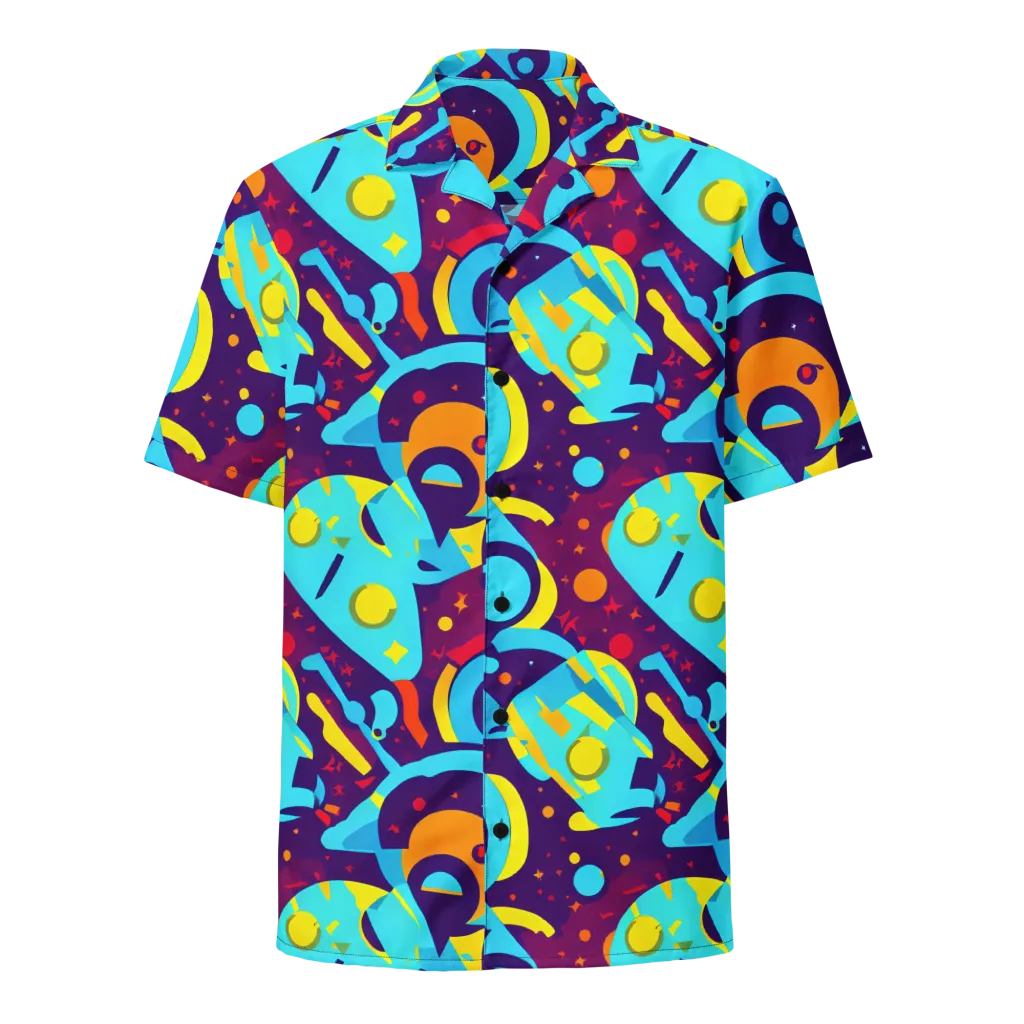 Gerace Geometry on Button Shirt — Front
