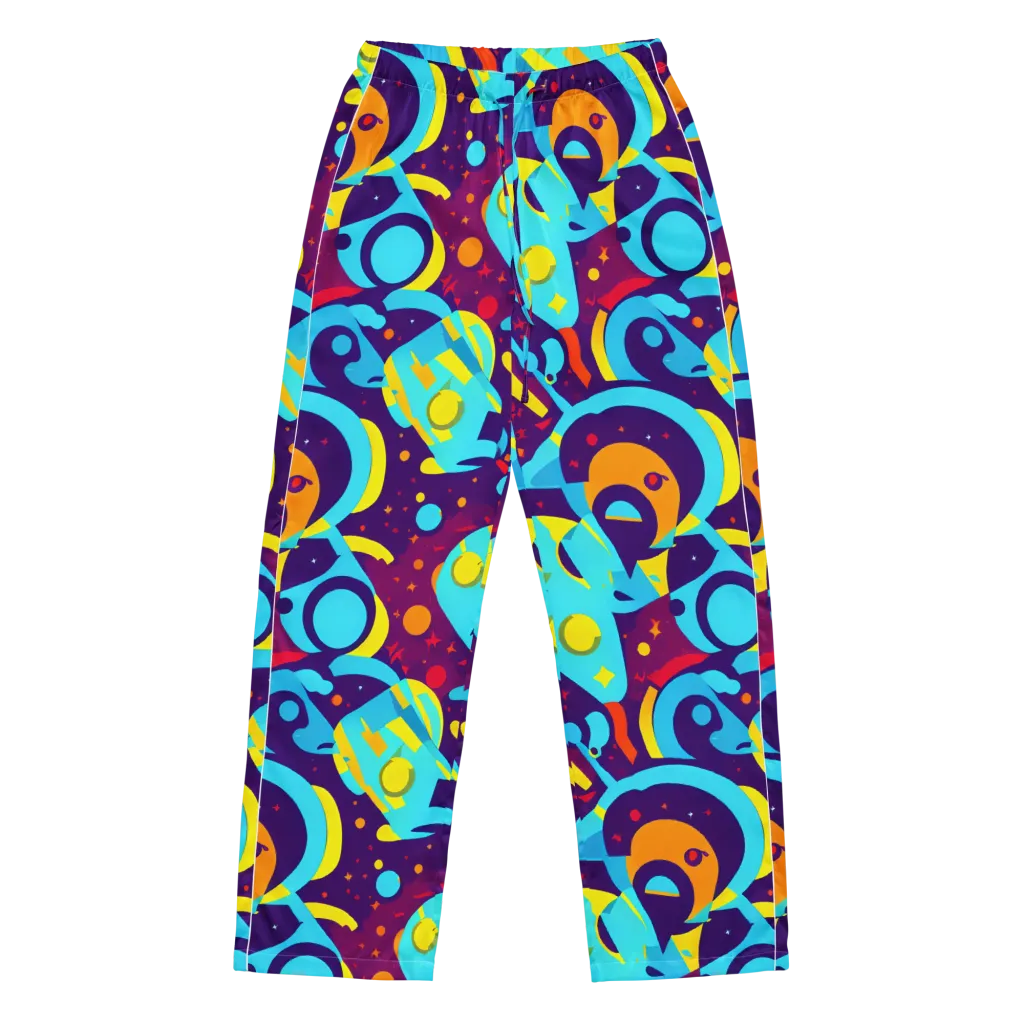 Gerace Geometry on Women's Pajama Pants — Front