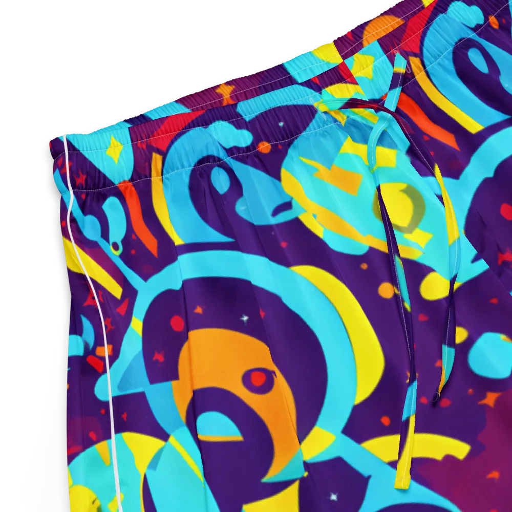 Gerace Geometry on Women's Pajama Shorts — Product details