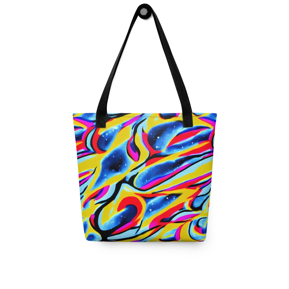 Electric Dreamscape on Tote Bag — Front