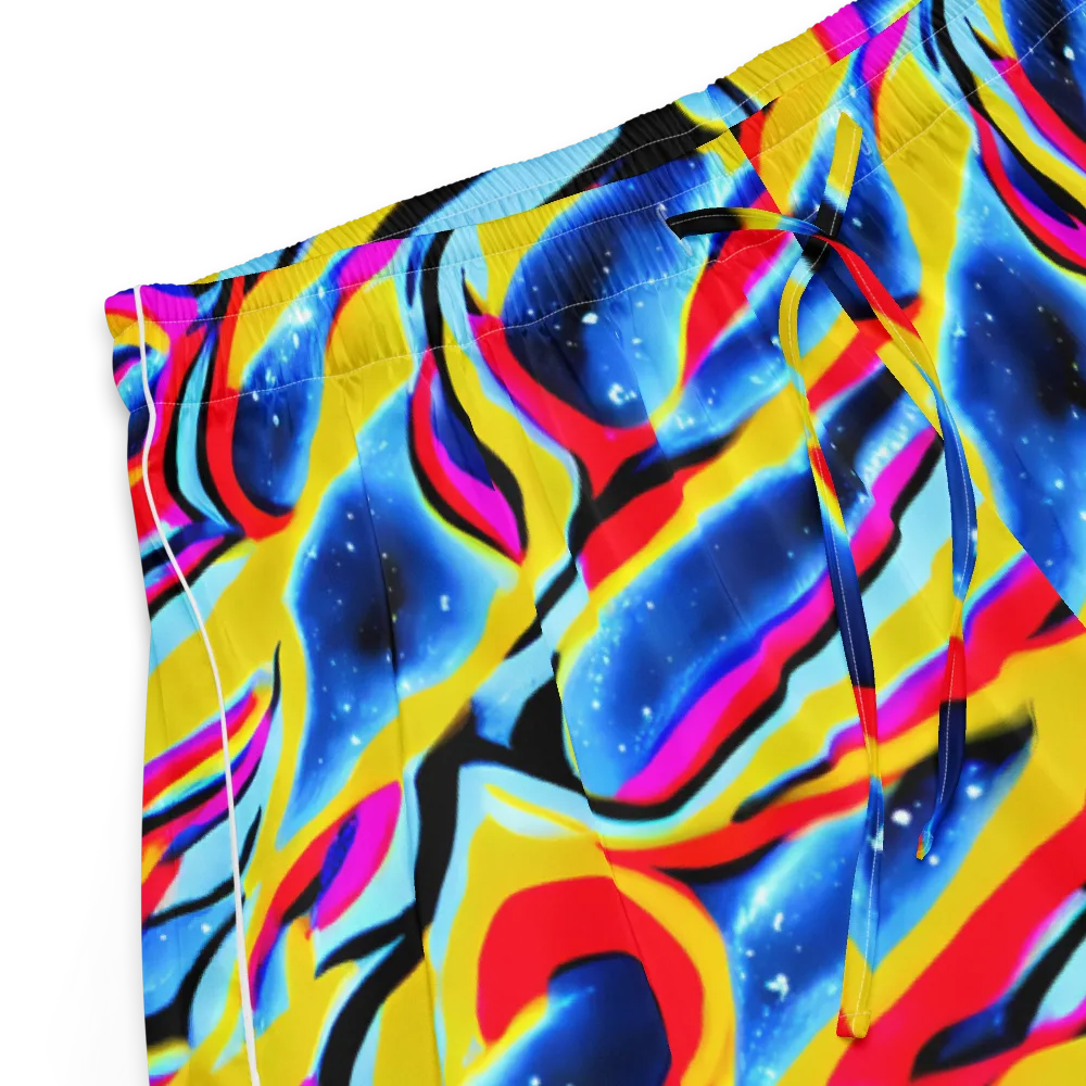 Electric Dreamscape on Women's Pajama Shorts — Product details