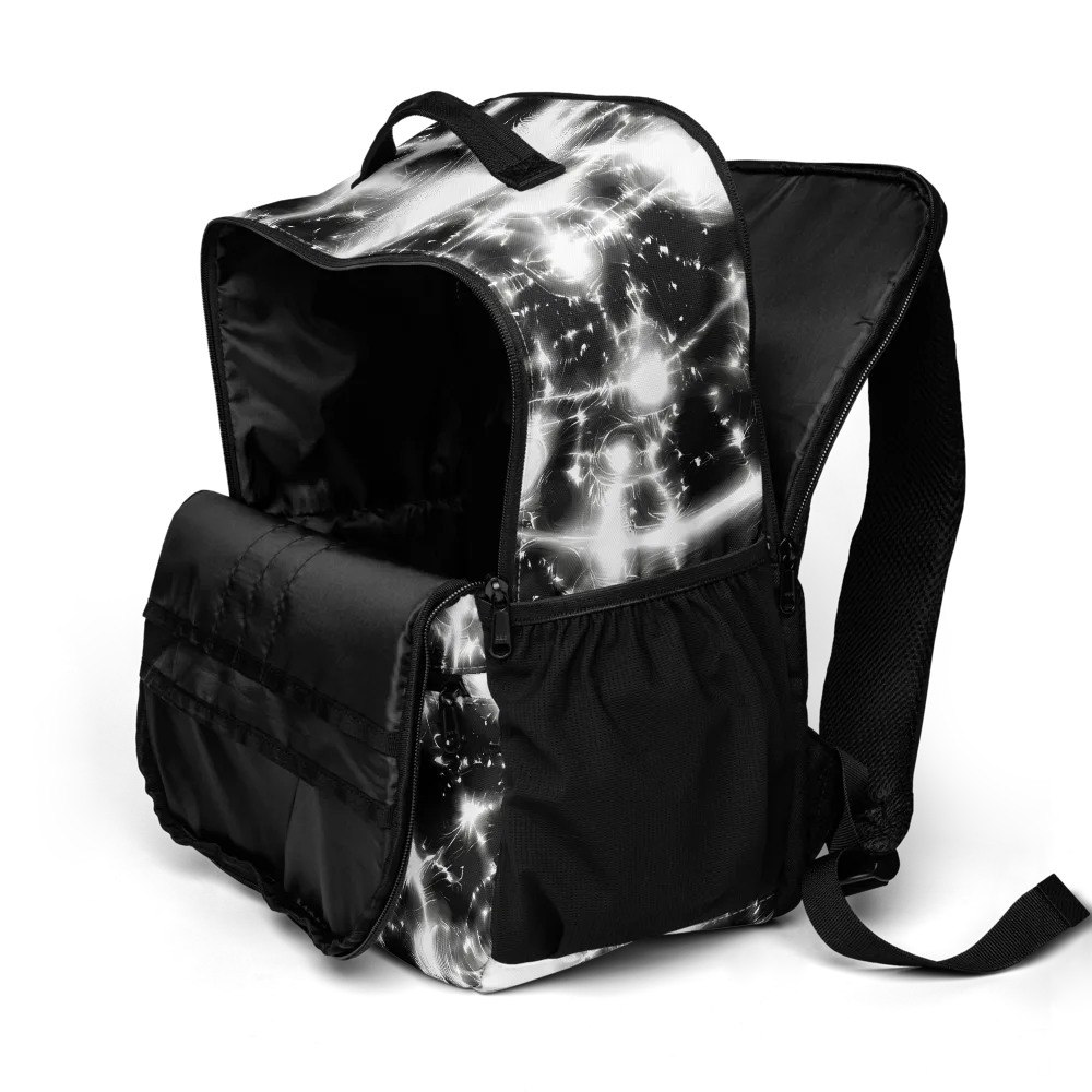 Electric Nightfall on Utility Backpack — Product details 2