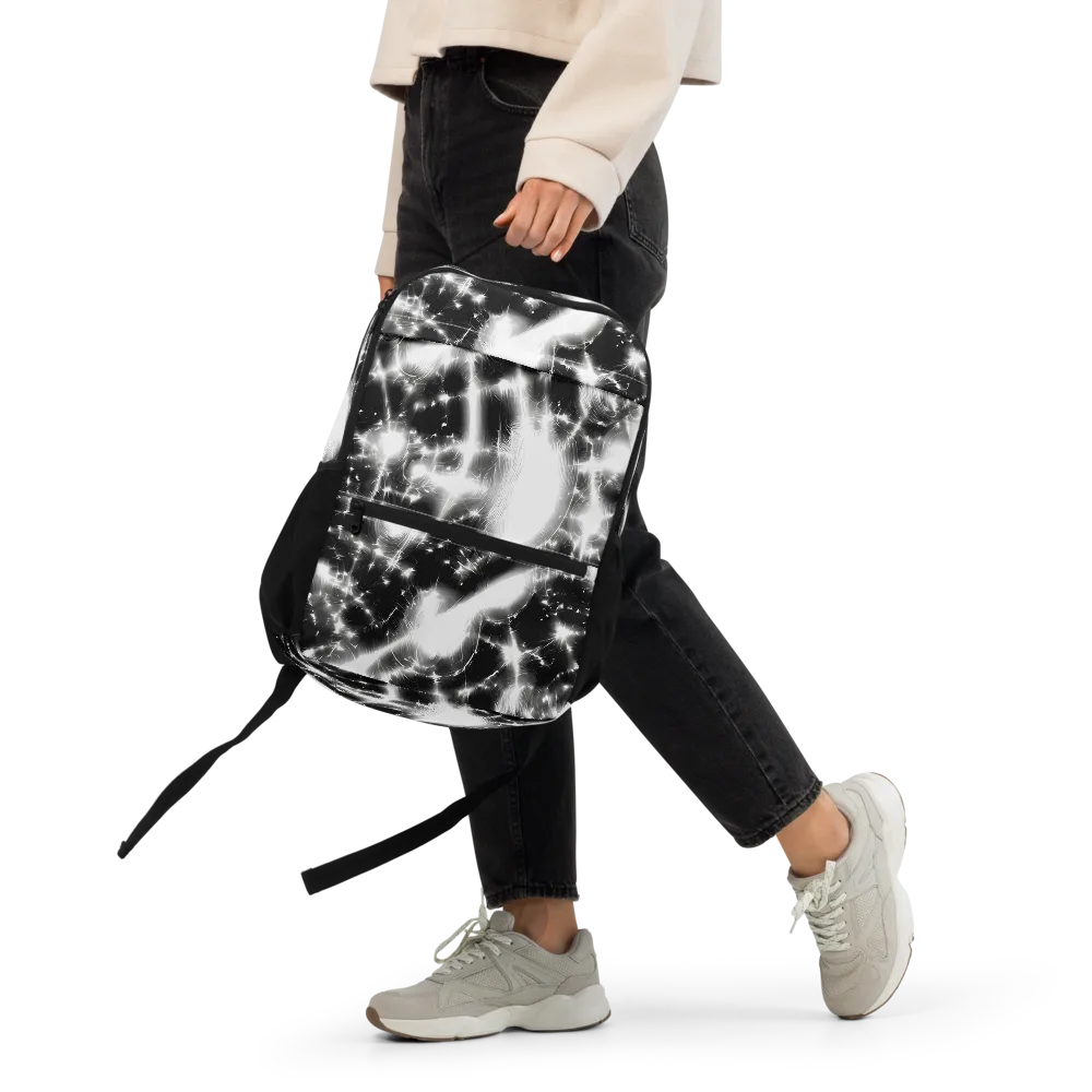 Electric Nightfall on Utility Backpack — Front