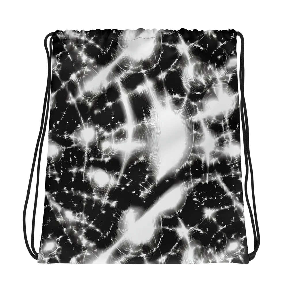 Electric Nightfall on Drawstring Bag — Photo