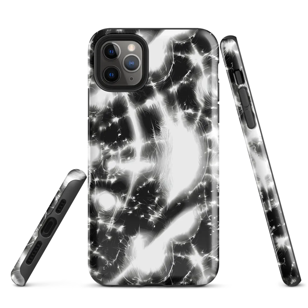 Electric Nightfall on Tough Case for iPhone® — Front