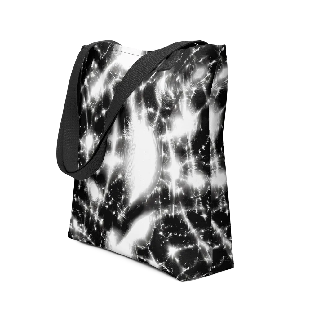 Electric Nightfall on Tote Bag — Front