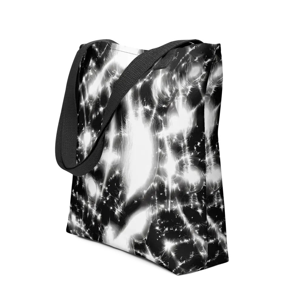 Electric Nightfall on Tote Bag — Front