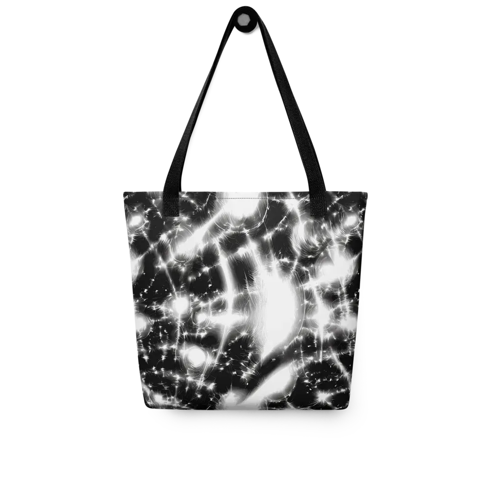 Electric Nightfall on Tote Bag — Front