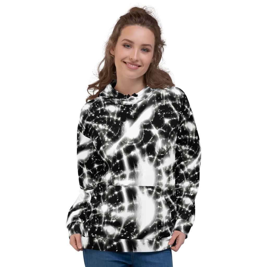 Electric Nightfall on Hoodie — Front
