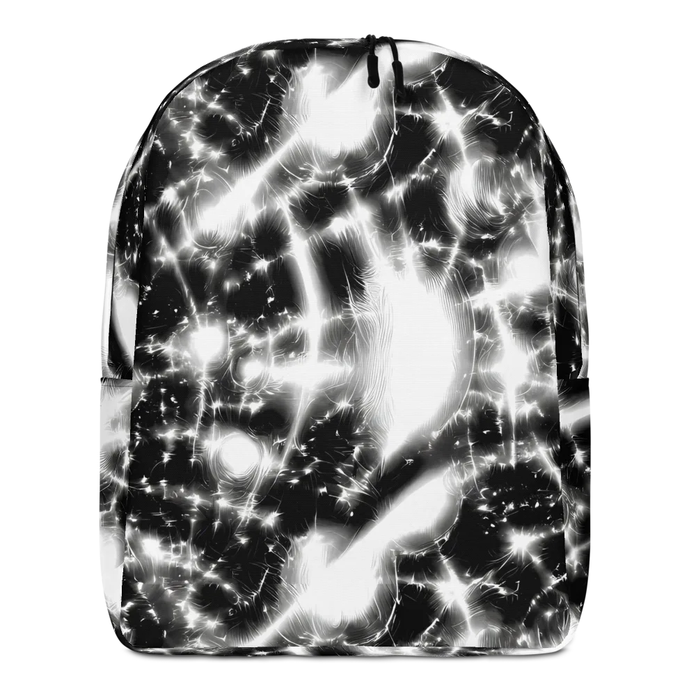 Electric Nightfall on Minimalist Backpack — Front