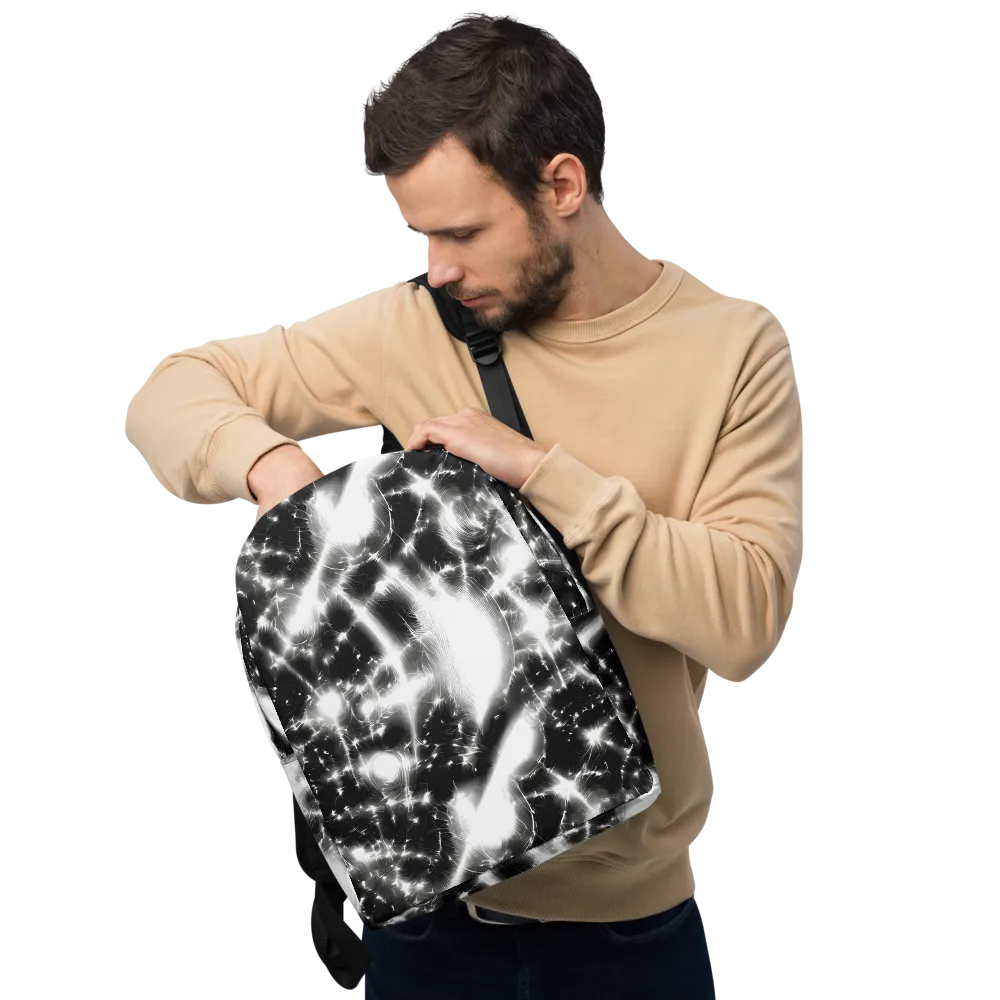 Electric Nightfall on Minimalist Backpack — Front