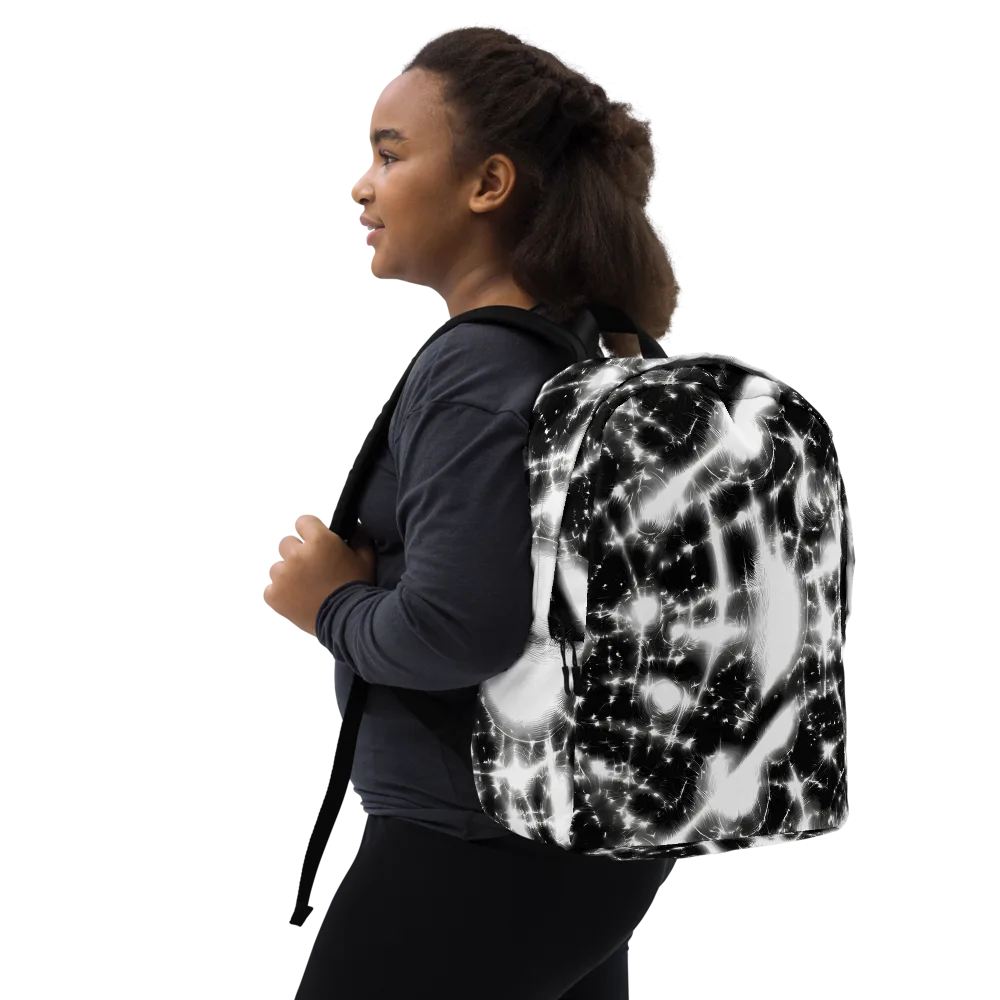 Electric Nightfall on Minimalist Backpack — Right Front