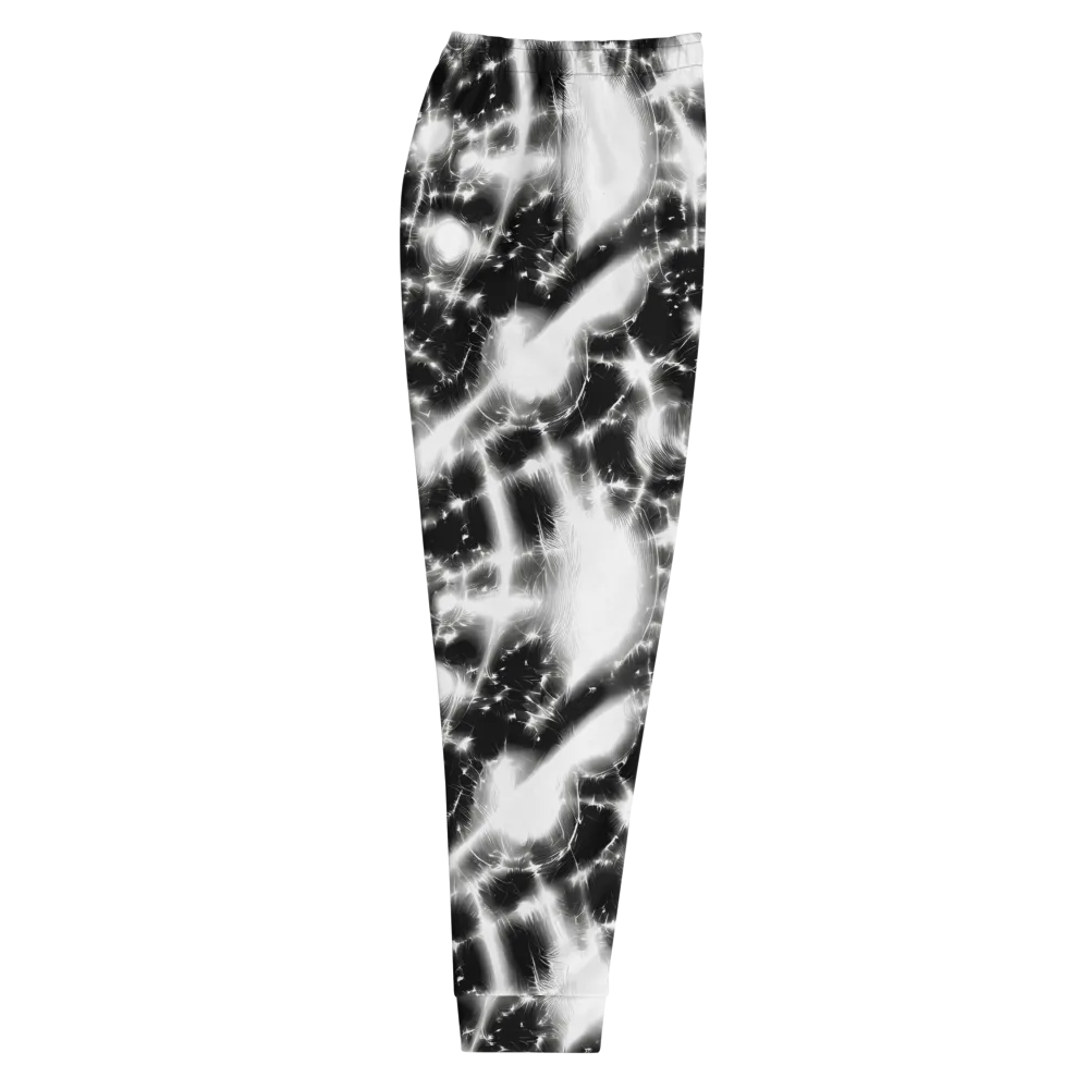 Electric Nightfall on Men's Joggers — Right