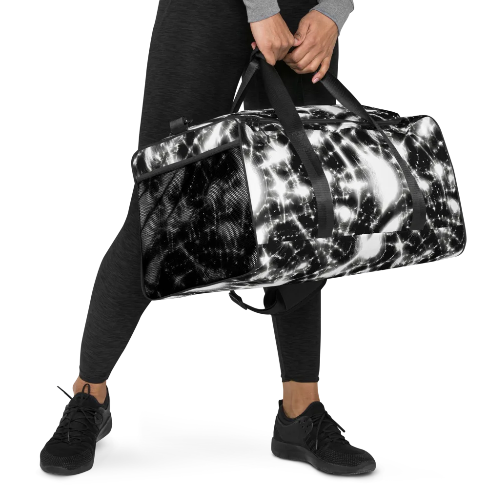 Electric Nightfall on Duffle Bag — Right Front