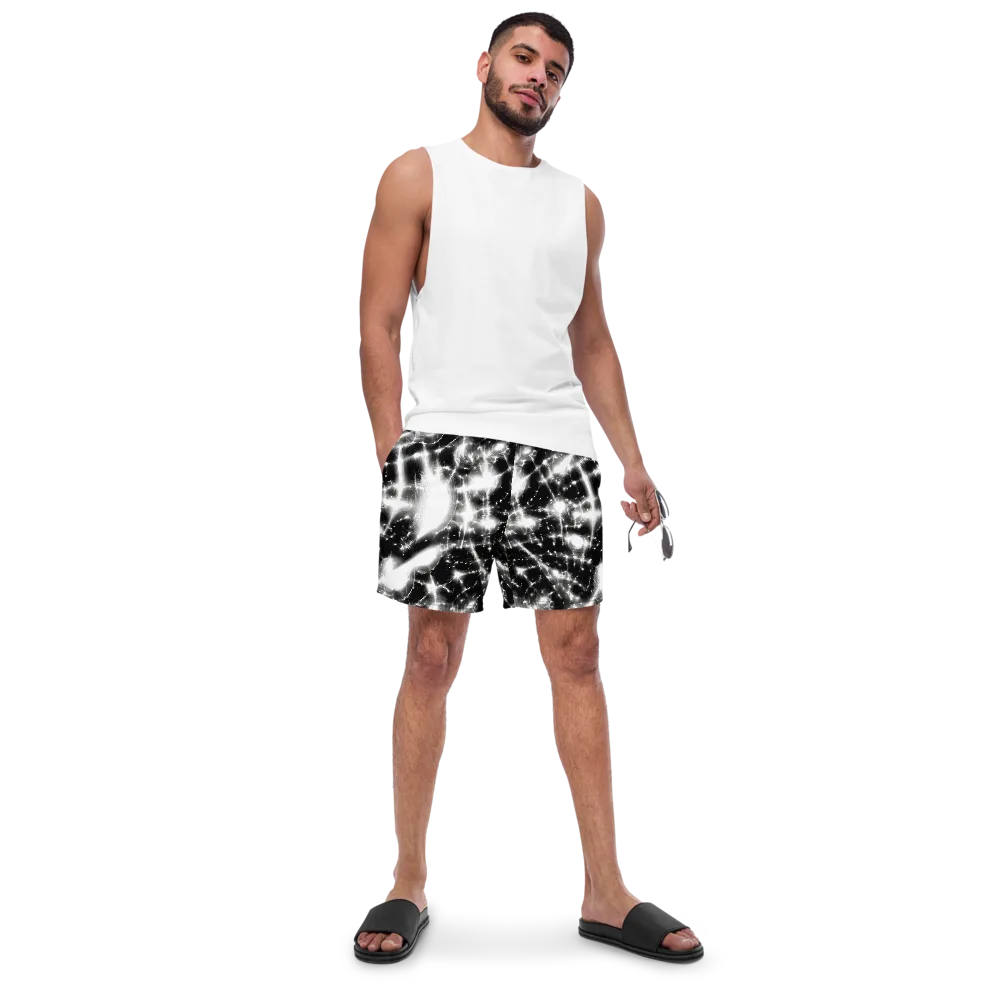 Electric Nightfall on Swim Trunks — Front