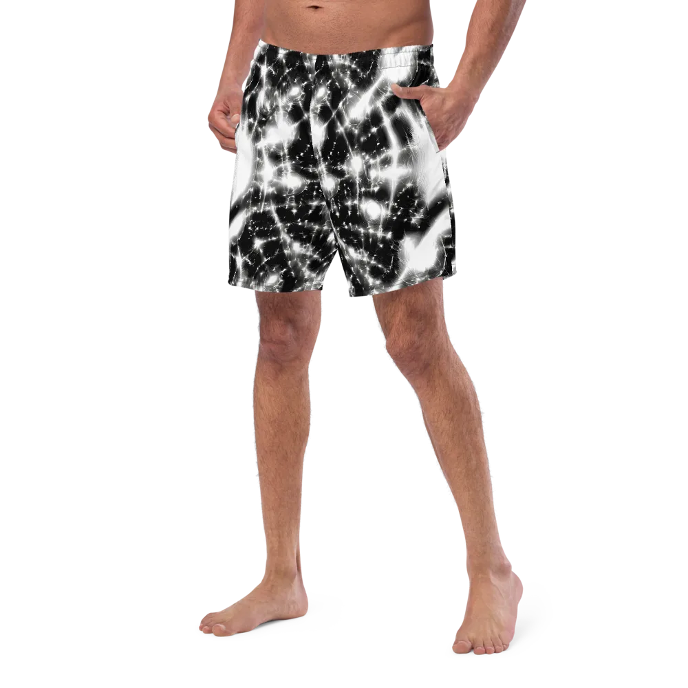 Electric Nightfall on Swim Trunks — Left Front