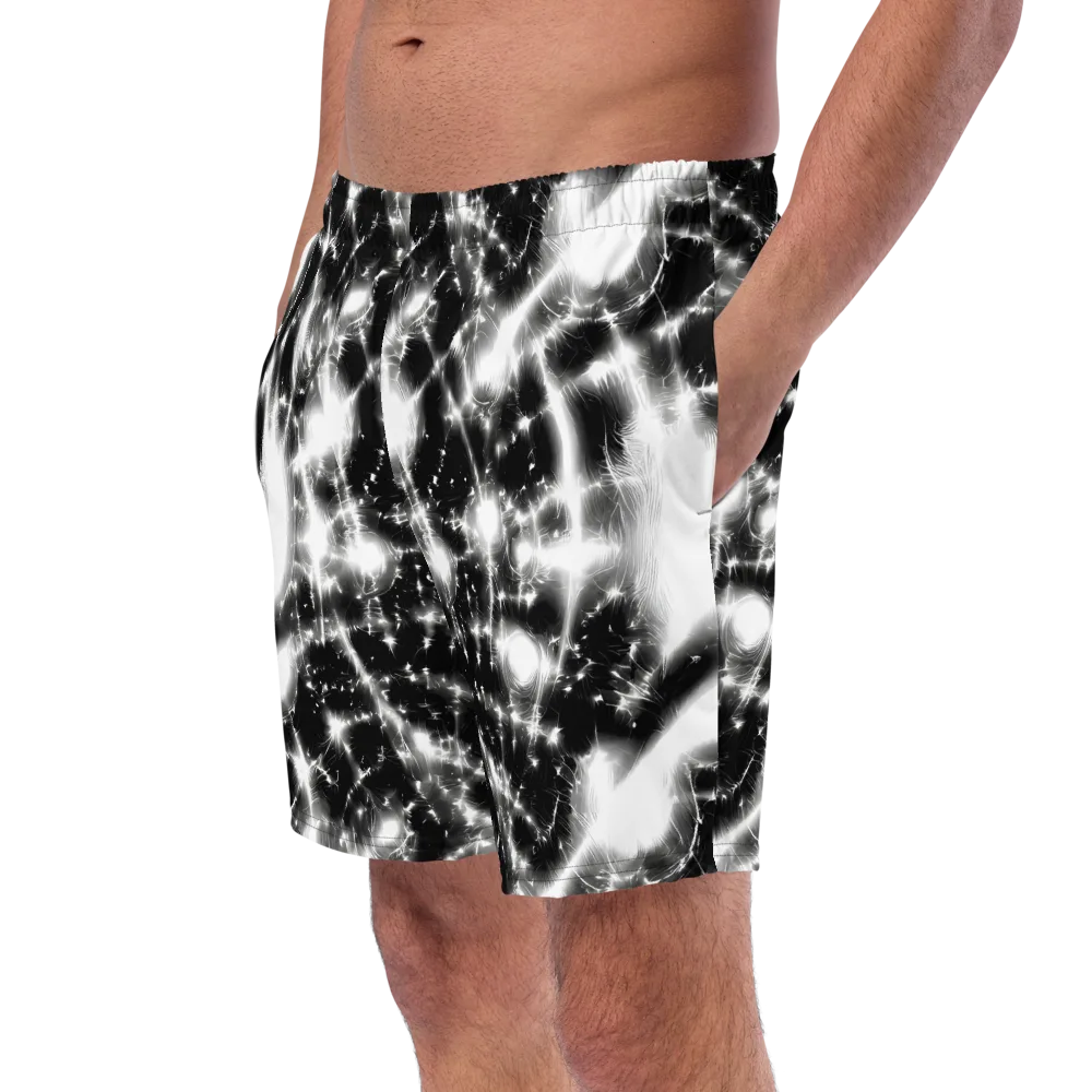 Electric Nightfall on Swim Trunks — Left Front