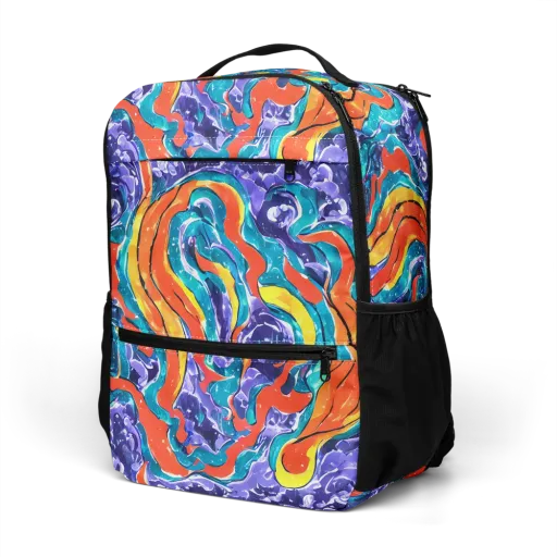 Galactic Waves on a Utility Backpack