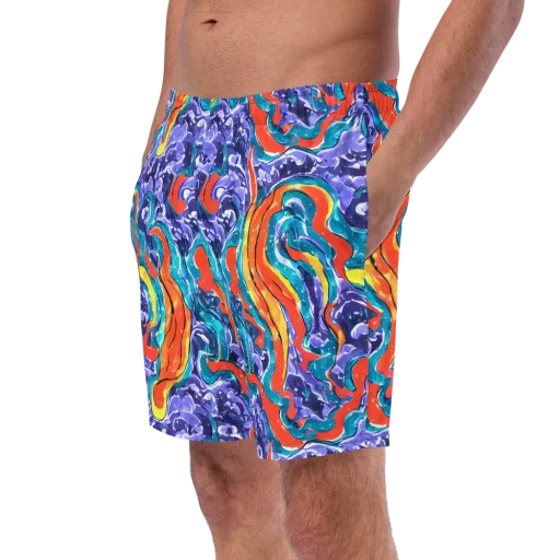 Galactic Waves on a Swim Trunks