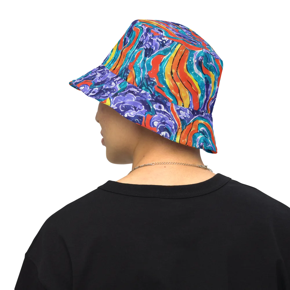 Galactic Waves on Reversible Bucket Hat — Back Inside