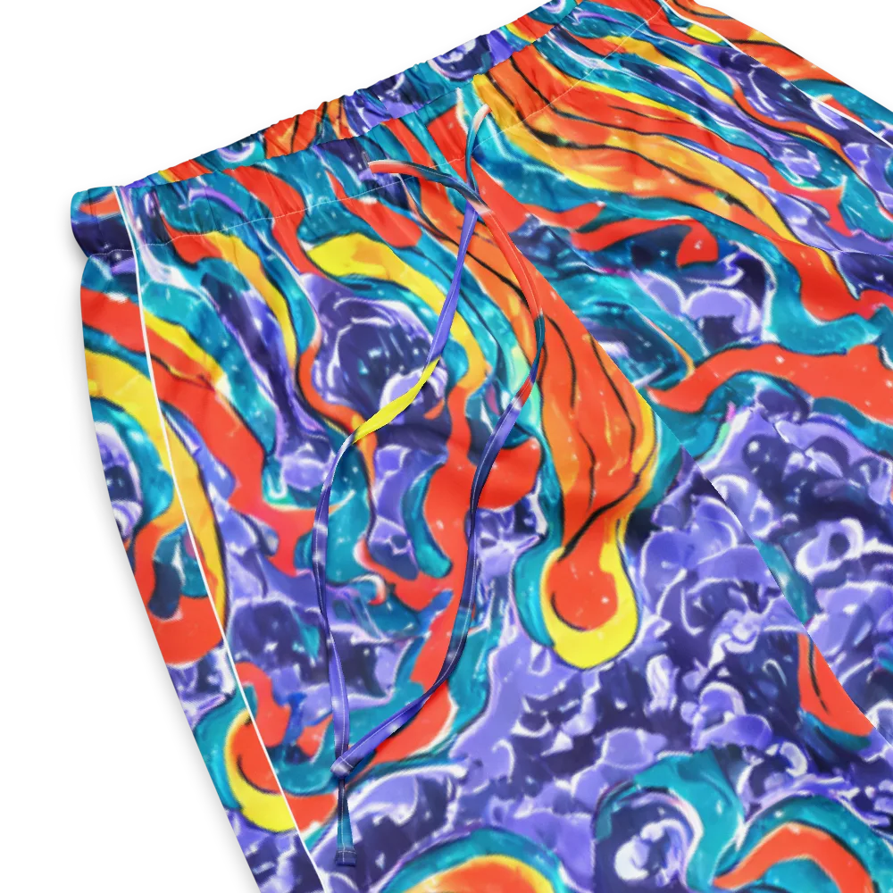 Galactic Waves on Women's Pajama Pants — Product details