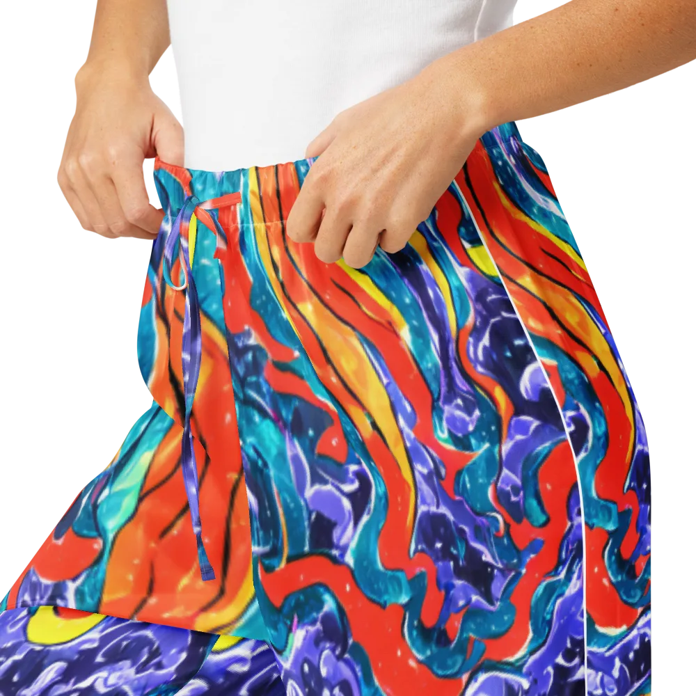 Galactic Waves on Women's Pajama Pants — Product details