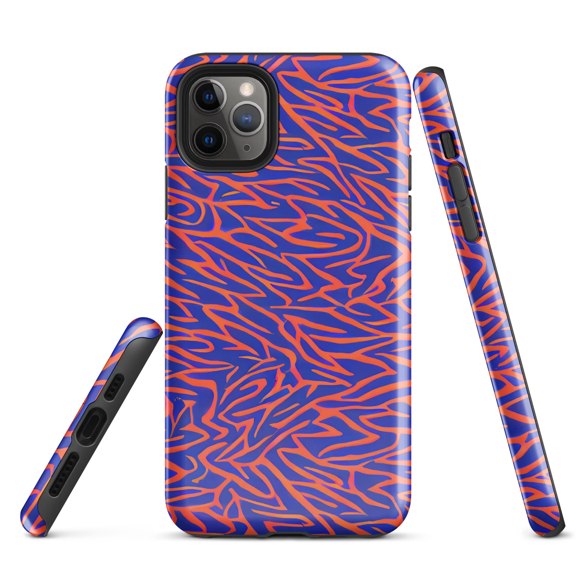 Sapphire Swirl on Tough Case for iPhone® — Front