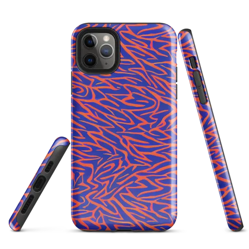 Sapphire Swirl on a Tough Case for iPhone®