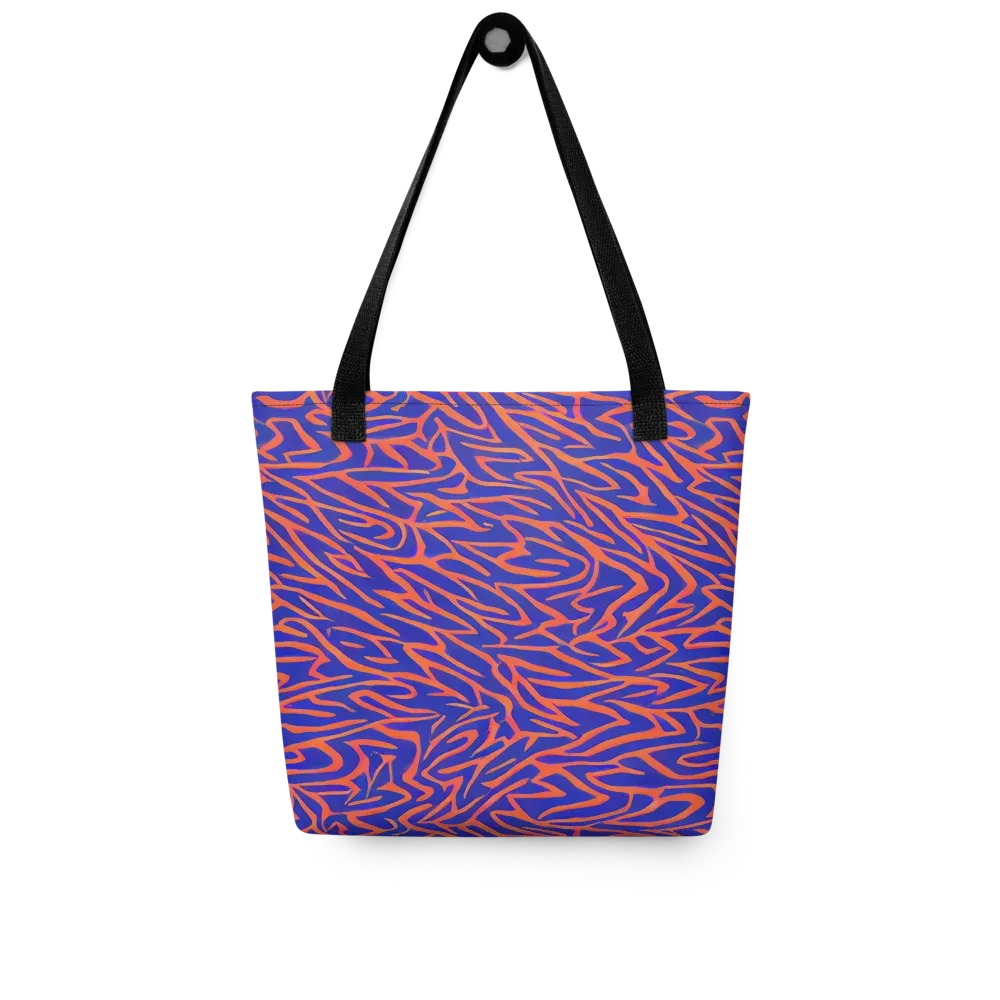 Sapphire Swirl on Tote Bag — Front