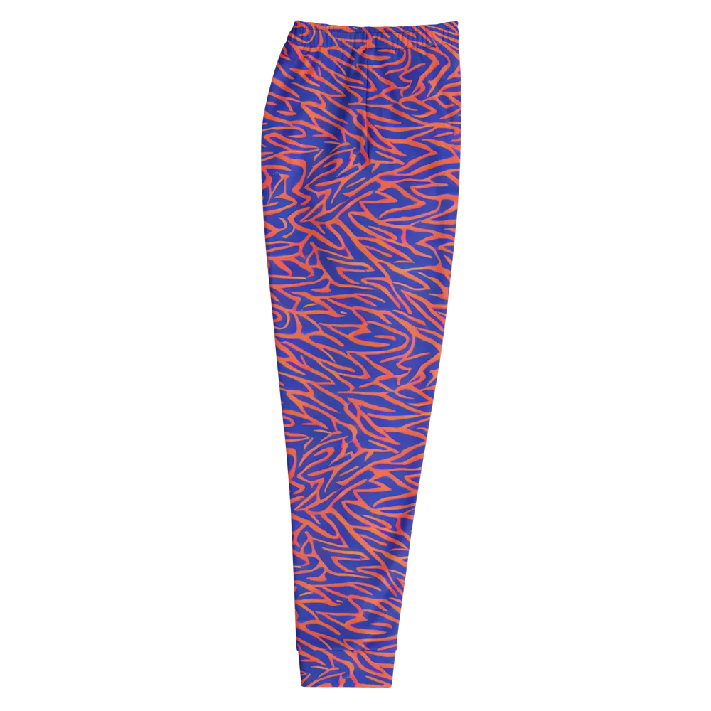 Sapphire Swirl on Men's Joggers — Right