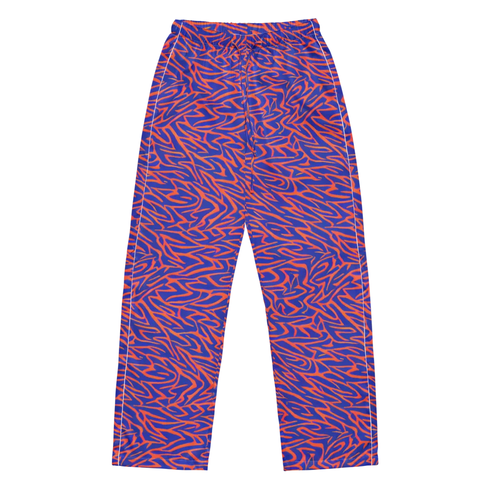 Sapphire Swirl on Women's Pajama Pants — Front