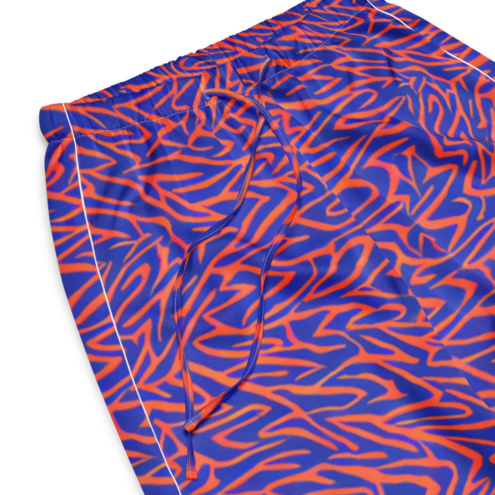 Sapphire Swirl on Women's Pajama Pants — Product details