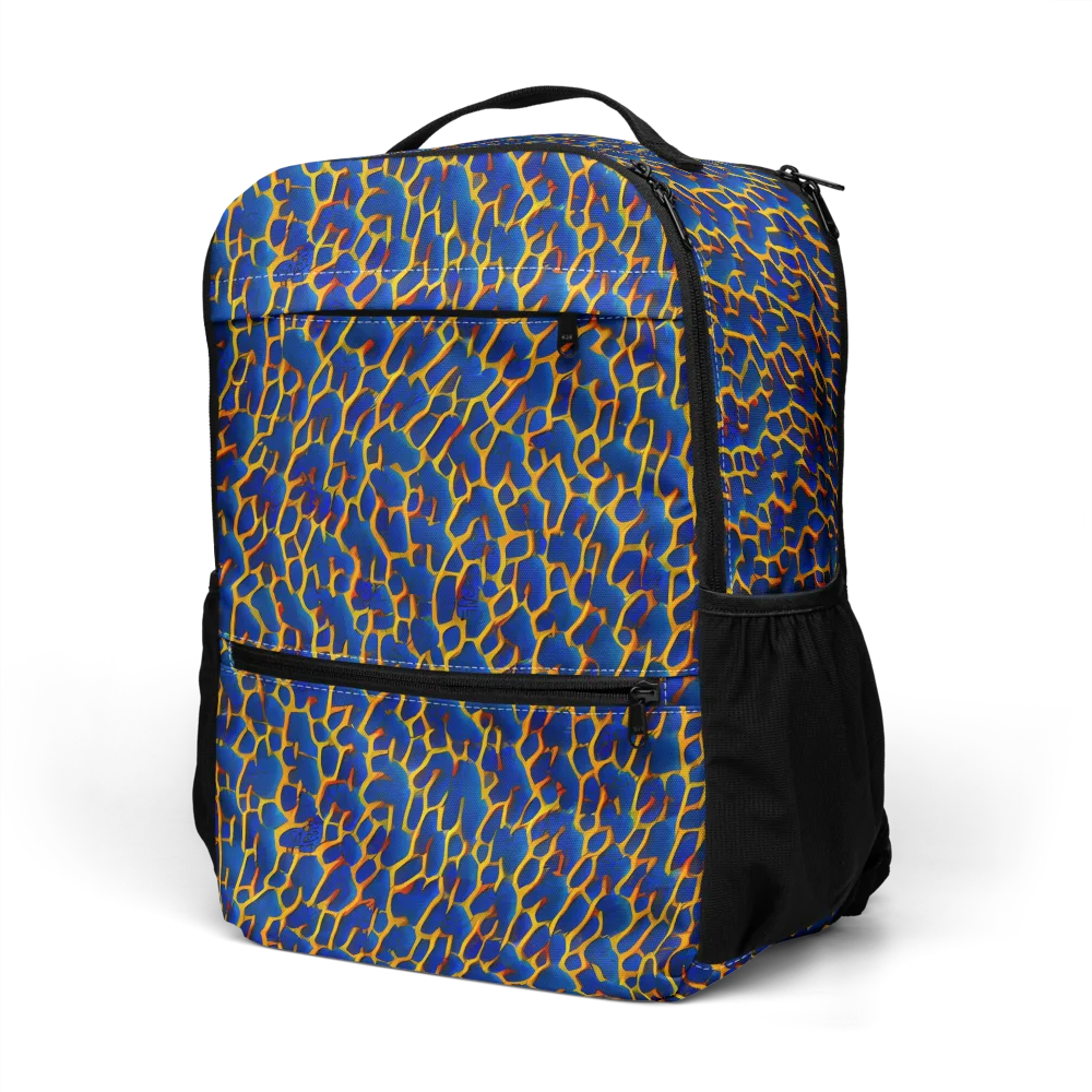 Crimson Creepers on Utility Backpack — Left Front