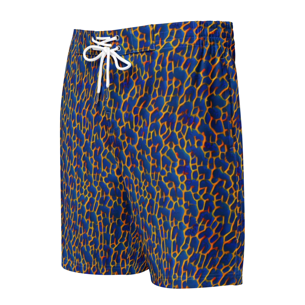 Crimson Creepers on Men's Board Shorts — Front